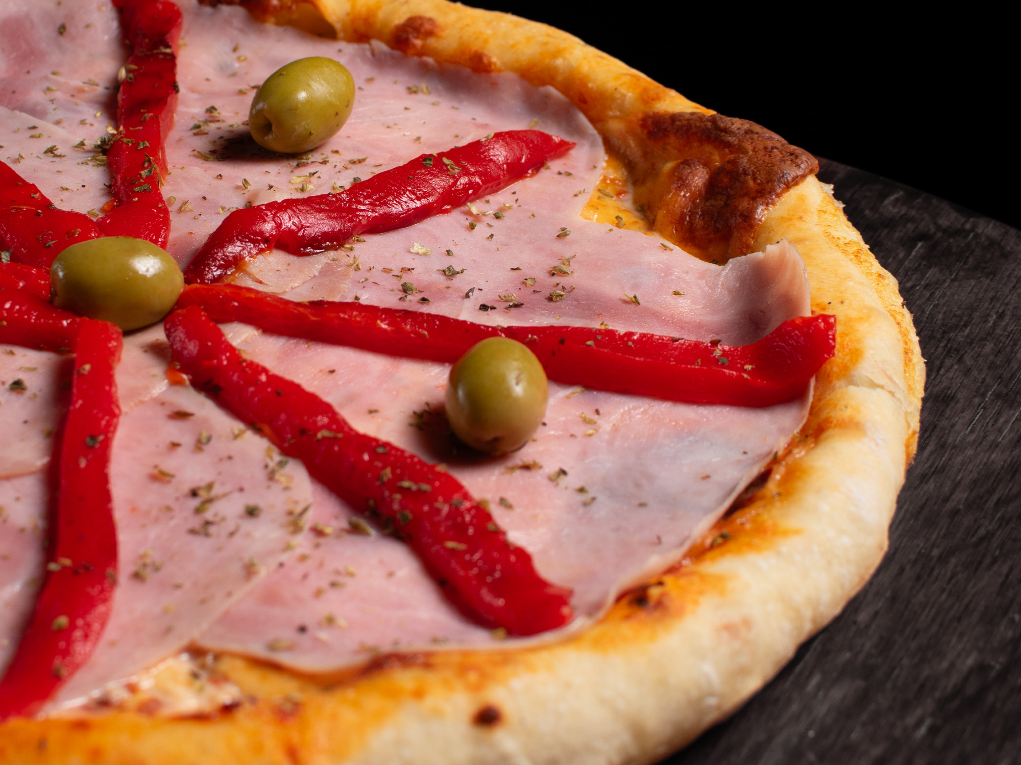 JAMON Y MORRONES