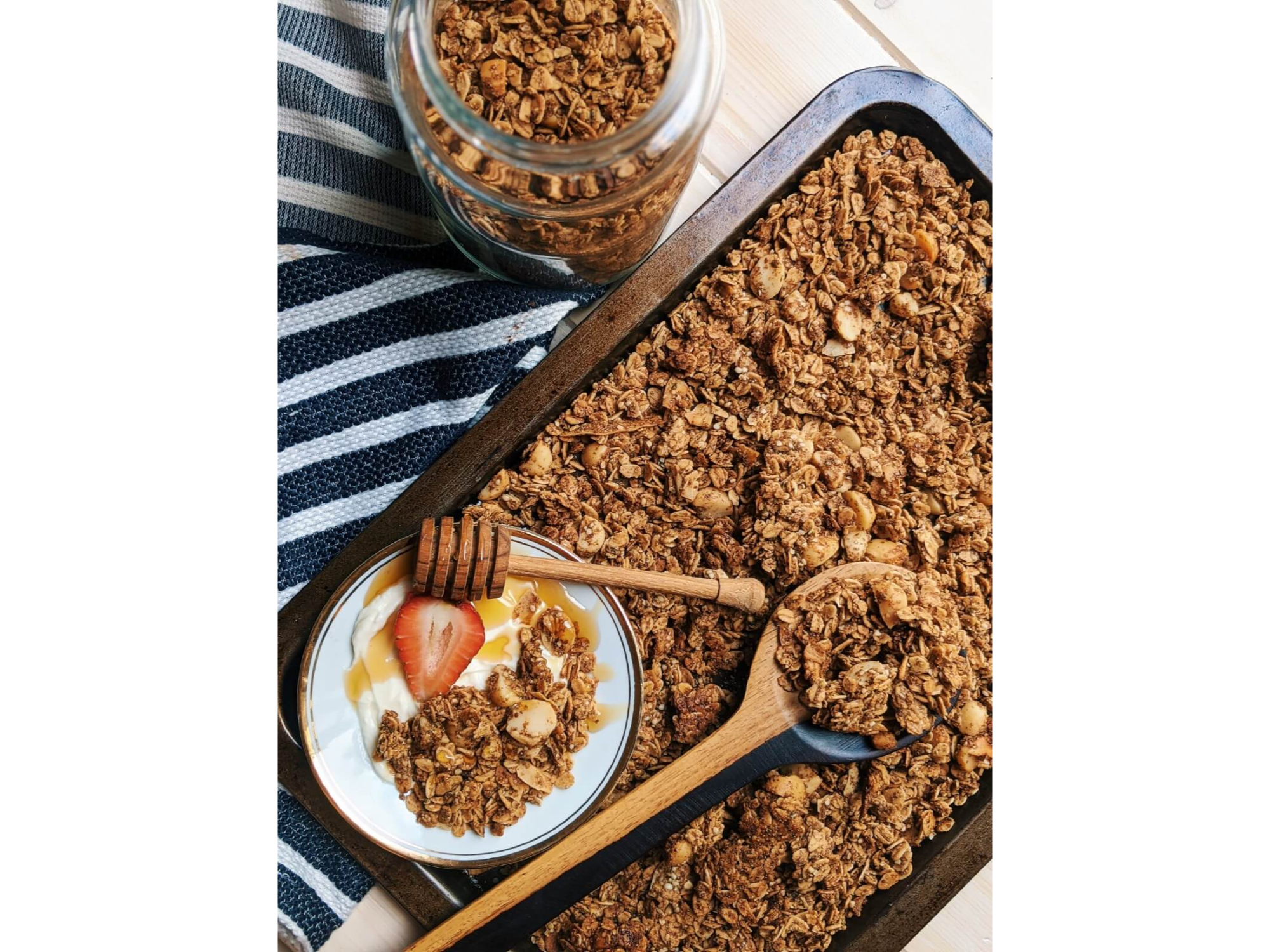 Granola con Pasta de Mani