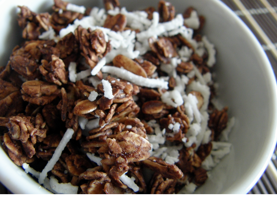 Granola con Cacao y Coco
