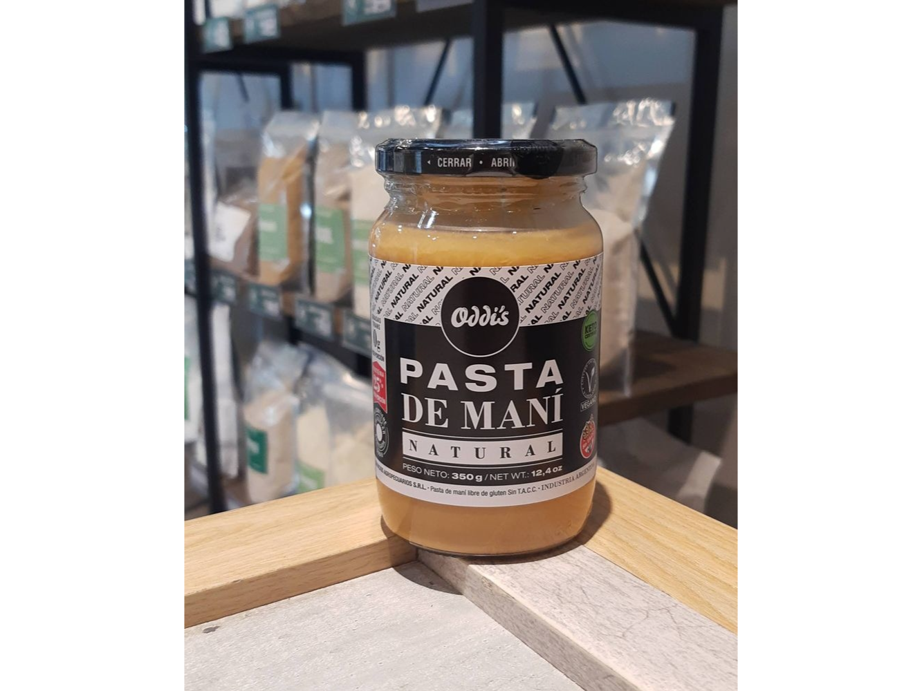 Pasta de Mani Oddis Natural