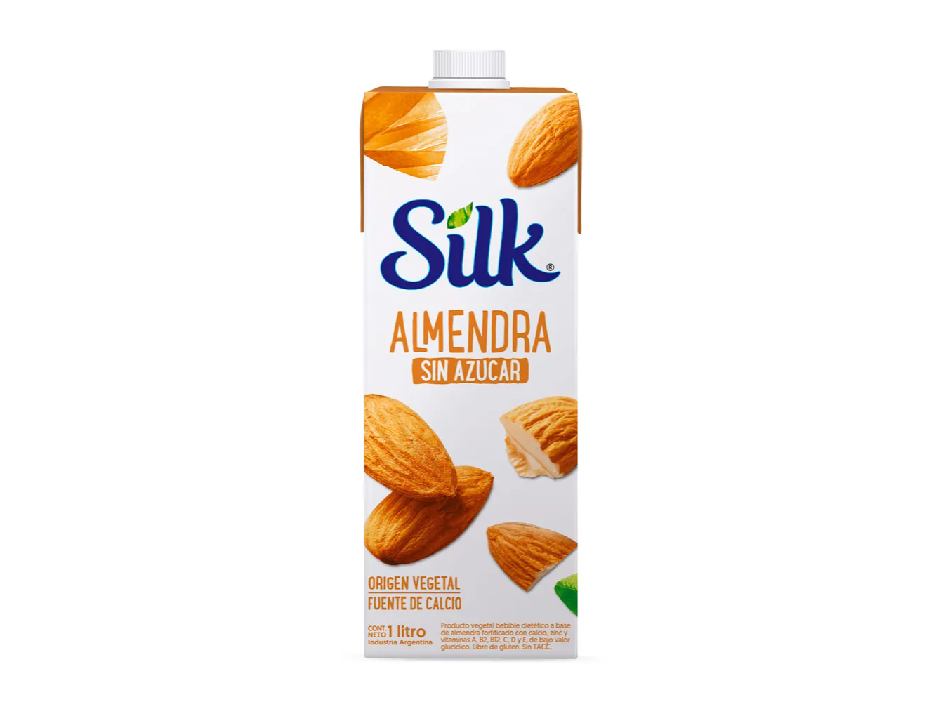 Leche de Almendra Sin Azucar Silk 1 LT