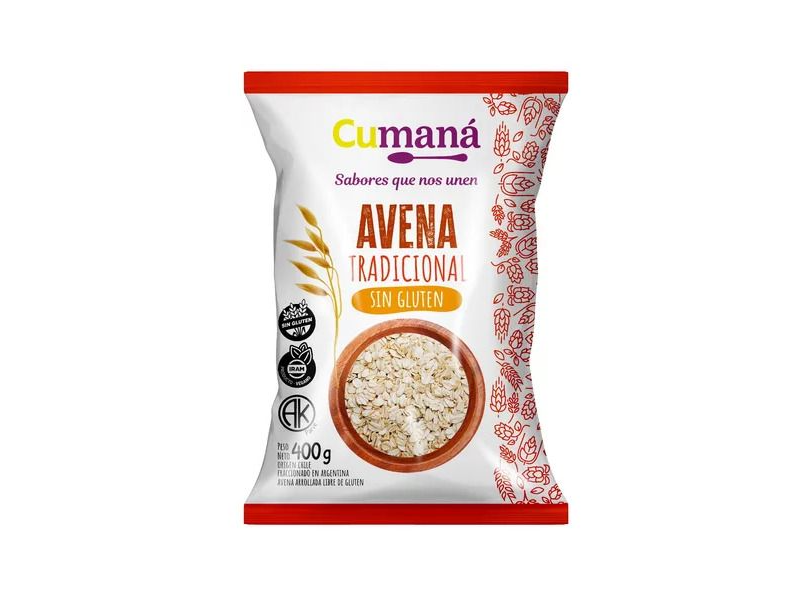 Avena Tradicional S/TACC x 400 GR Cumana