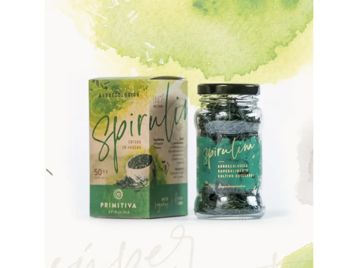 Spirulina en Hebras Primitiva 50 GR