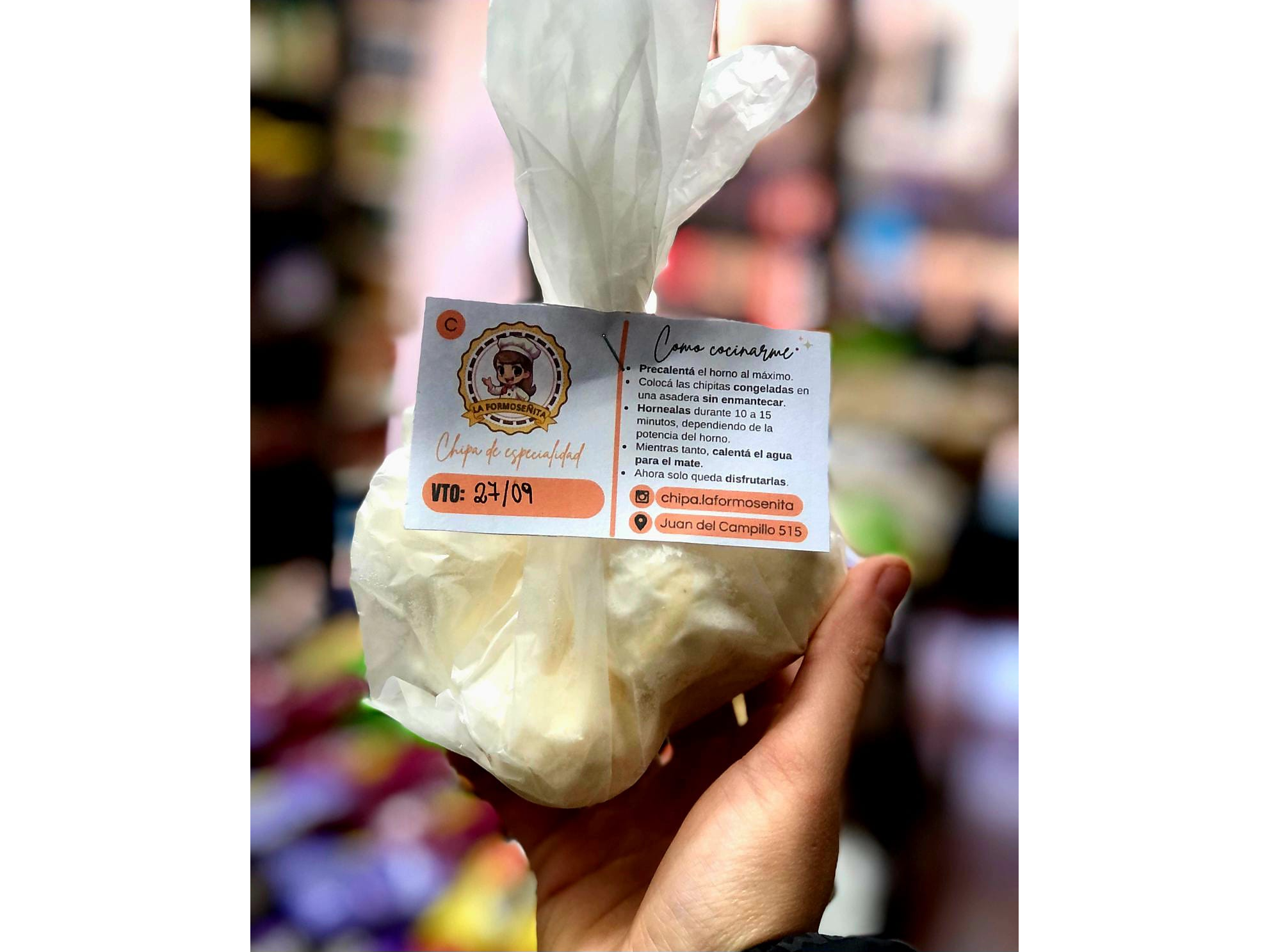 Chipa Clasico Congelado x 12 Un