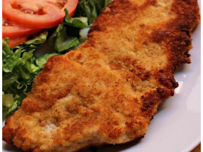 MILANESA DE CARNE + GUARNICIÓN