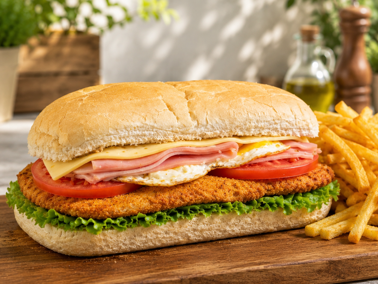 Sándwich de milanesa (Pollo)