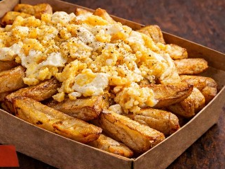 Papas Fritas Rústicas con Huevos