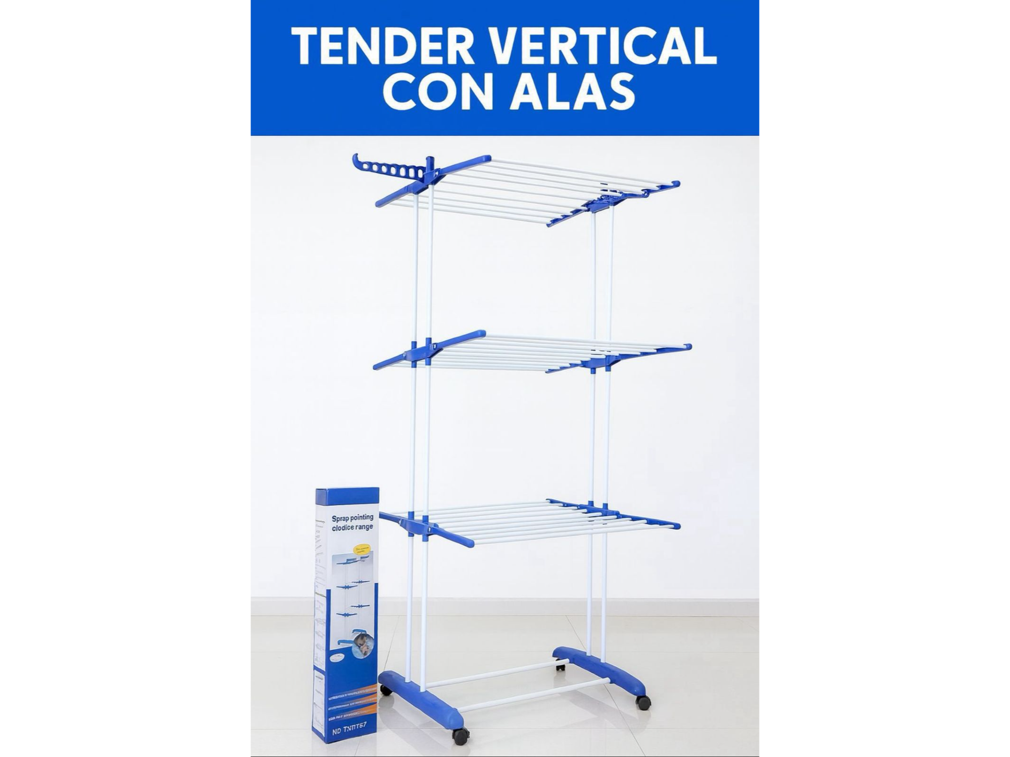 TENDER VERTICAL CON ALAS