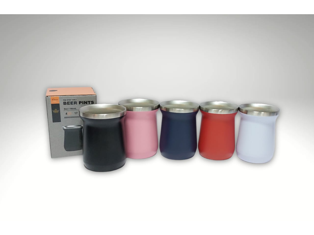 MATE 160 ML ACERO INOX