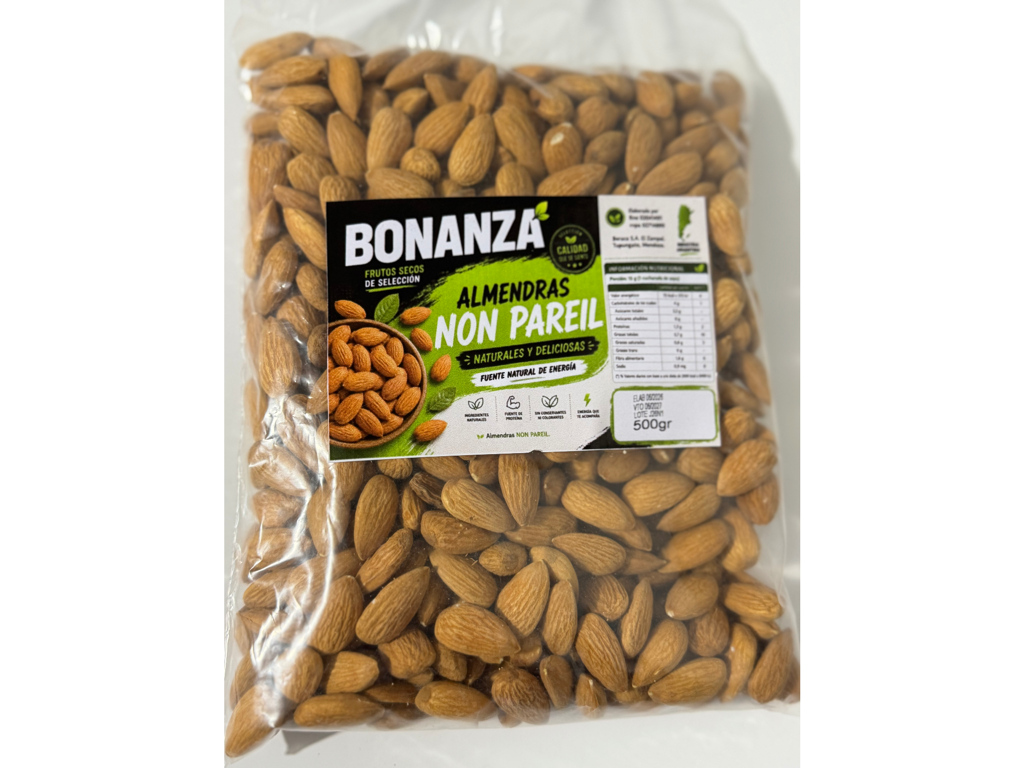 Almendra Non pareil por 500gr
