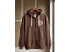 Buzo con cierre y capucha Brown xxl