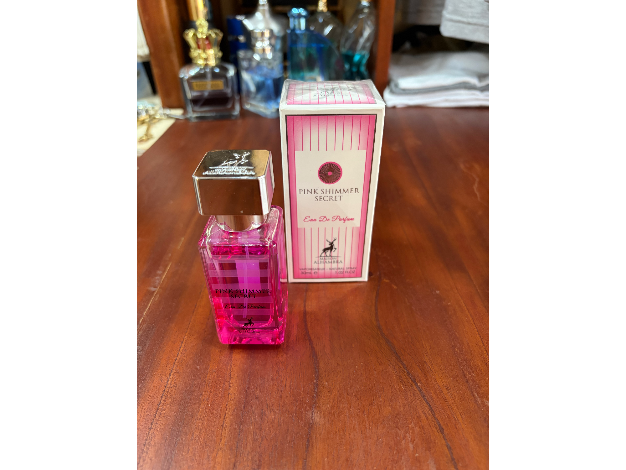 Pink shimmer secret de maison alhambra 30ml