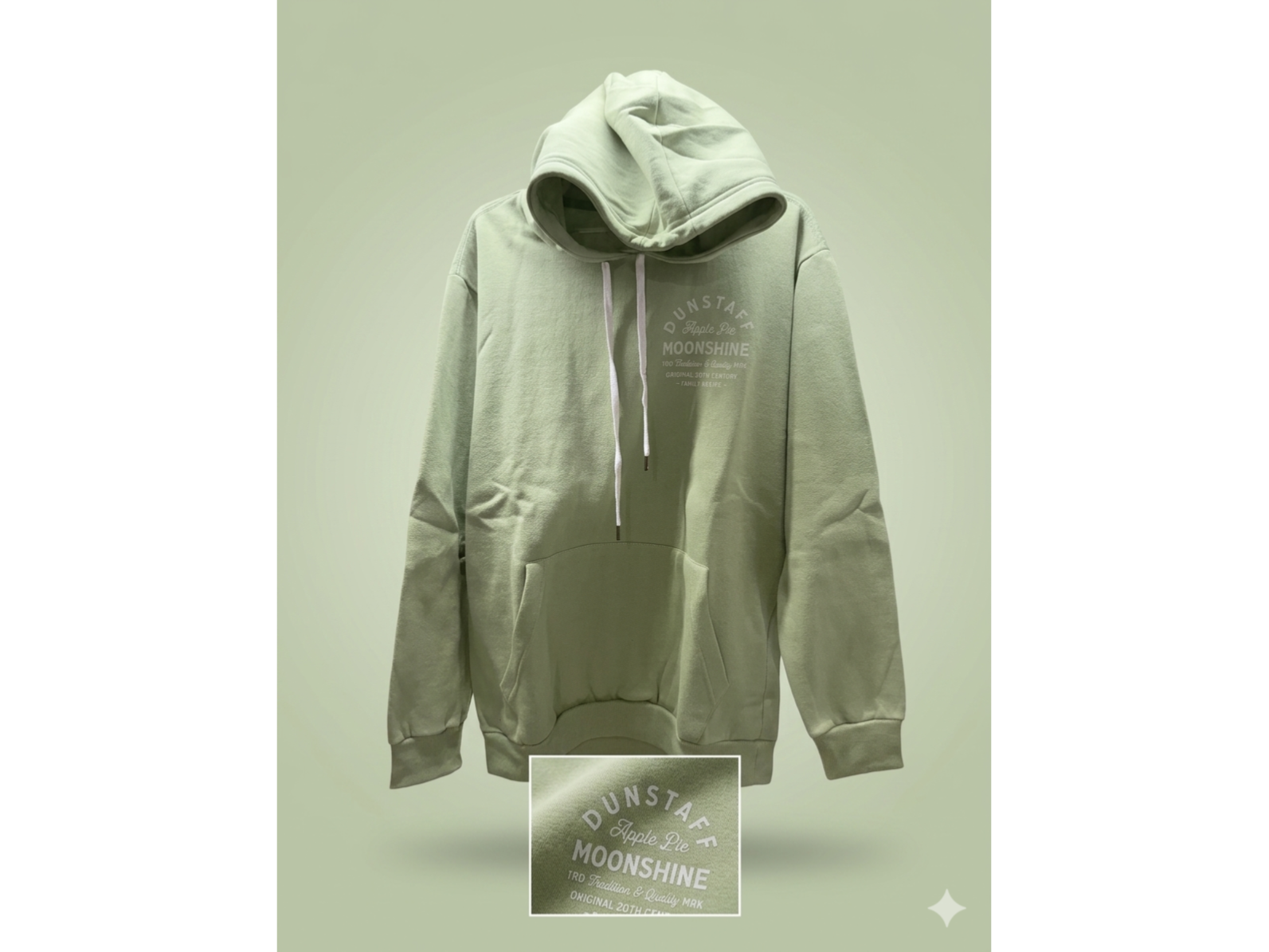 Buzo capucha duns green xll