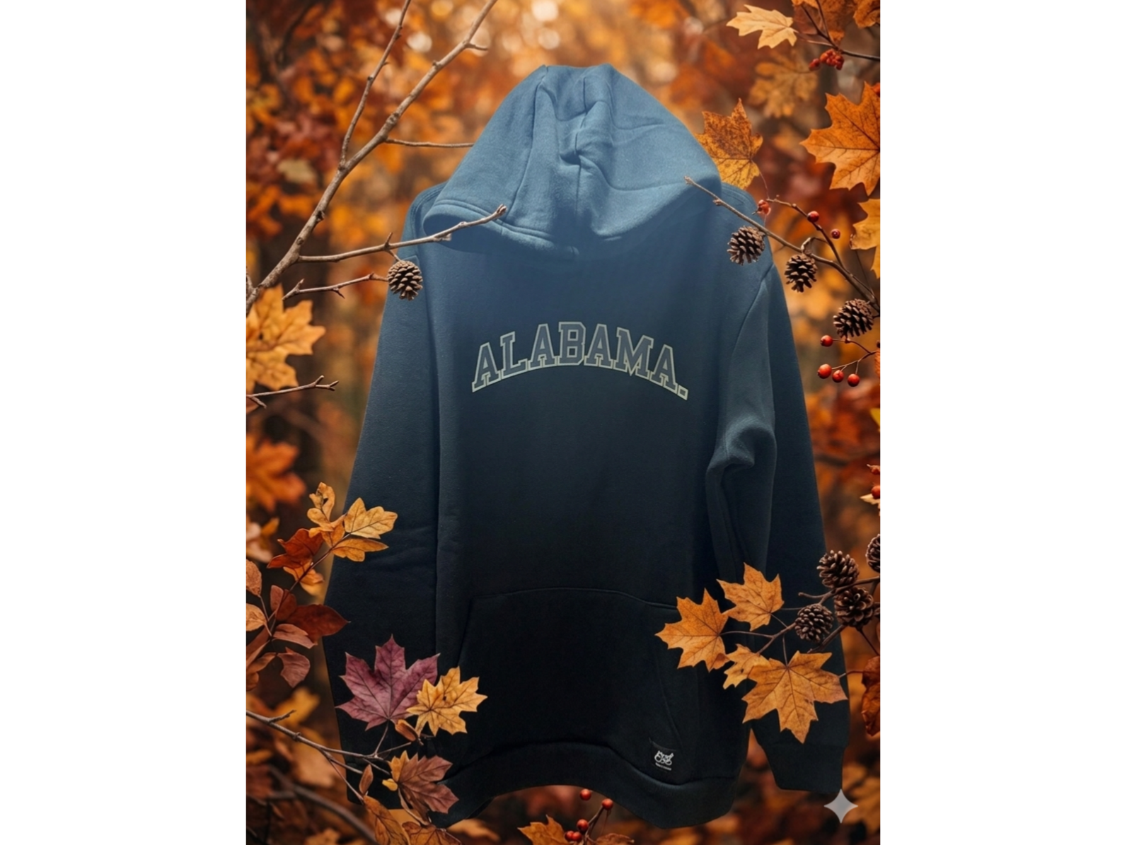 Buzo capucha alabama black xxl