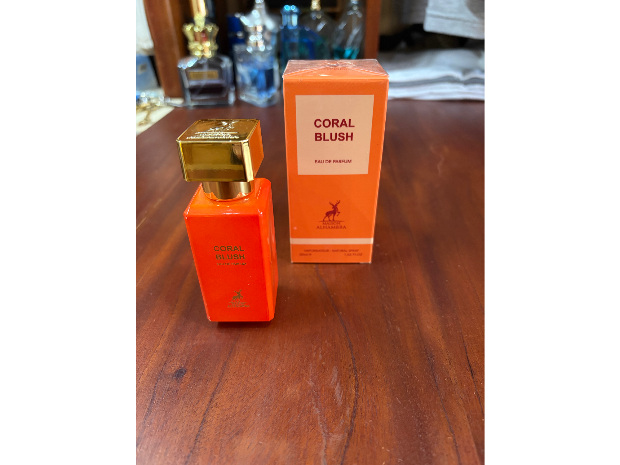 Coral blush de maison alhambra 30ml