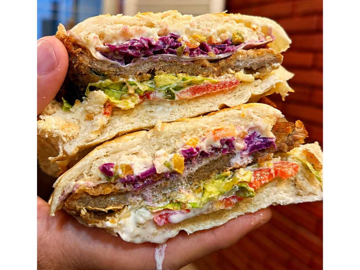Sándwich de Mila krustaceo