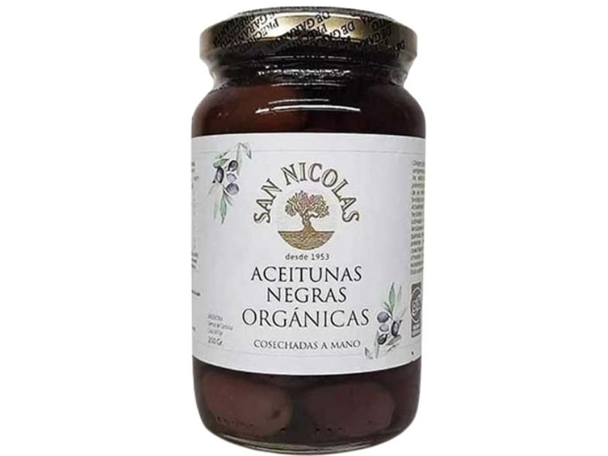 Aceitunas Negras 500 Gr "San Nicolás"
