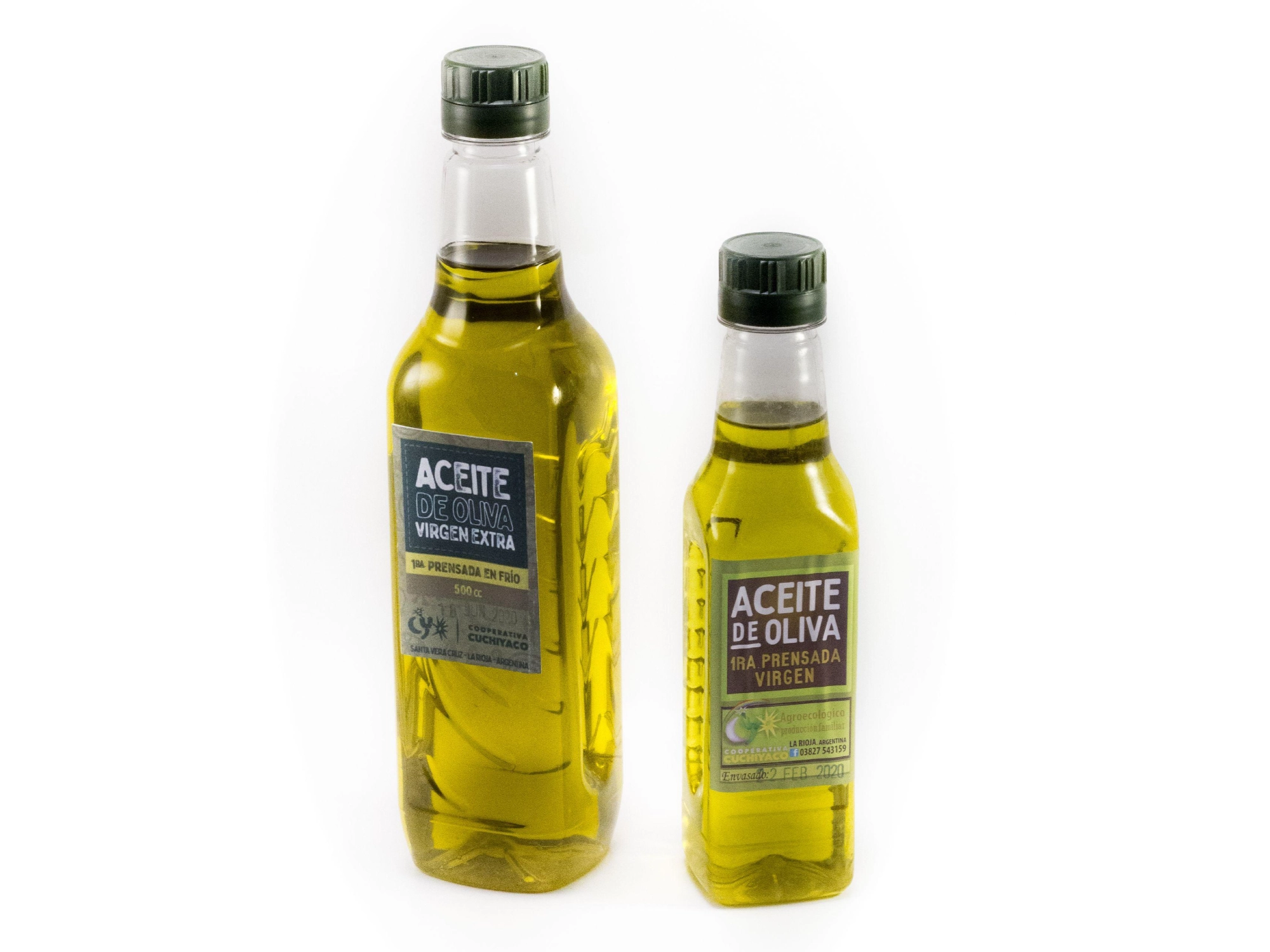 Aceite orgánico extra virgen 500cc