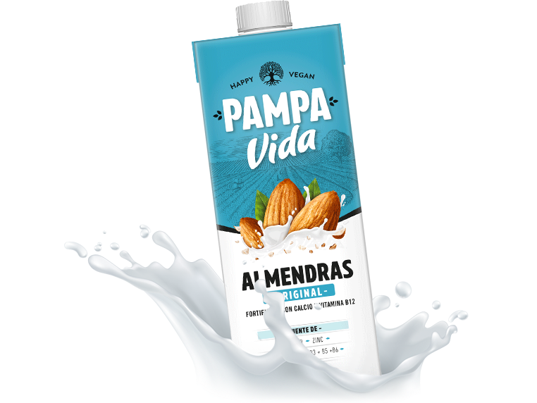 Leche de Almendra  "Pampa Vida" Tradicional 1Lt