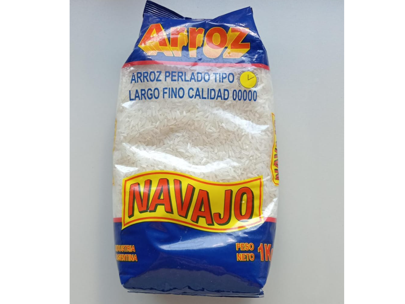 Arroz Perlado "Navajo" 00000 Largo fino  x 1kg