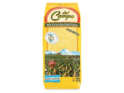 Polenta "Del Campo" x500gr Libre de OMG