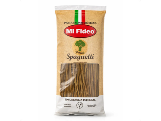 Spaguetti integral "Mi fideo" con brocoli