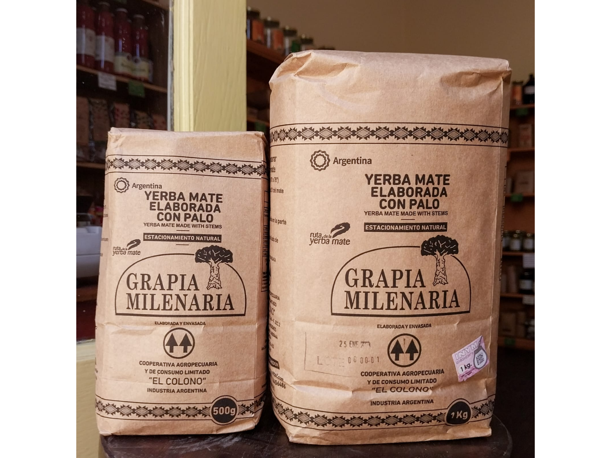 Yerba Mate Agroecológica Grapia Milenaria