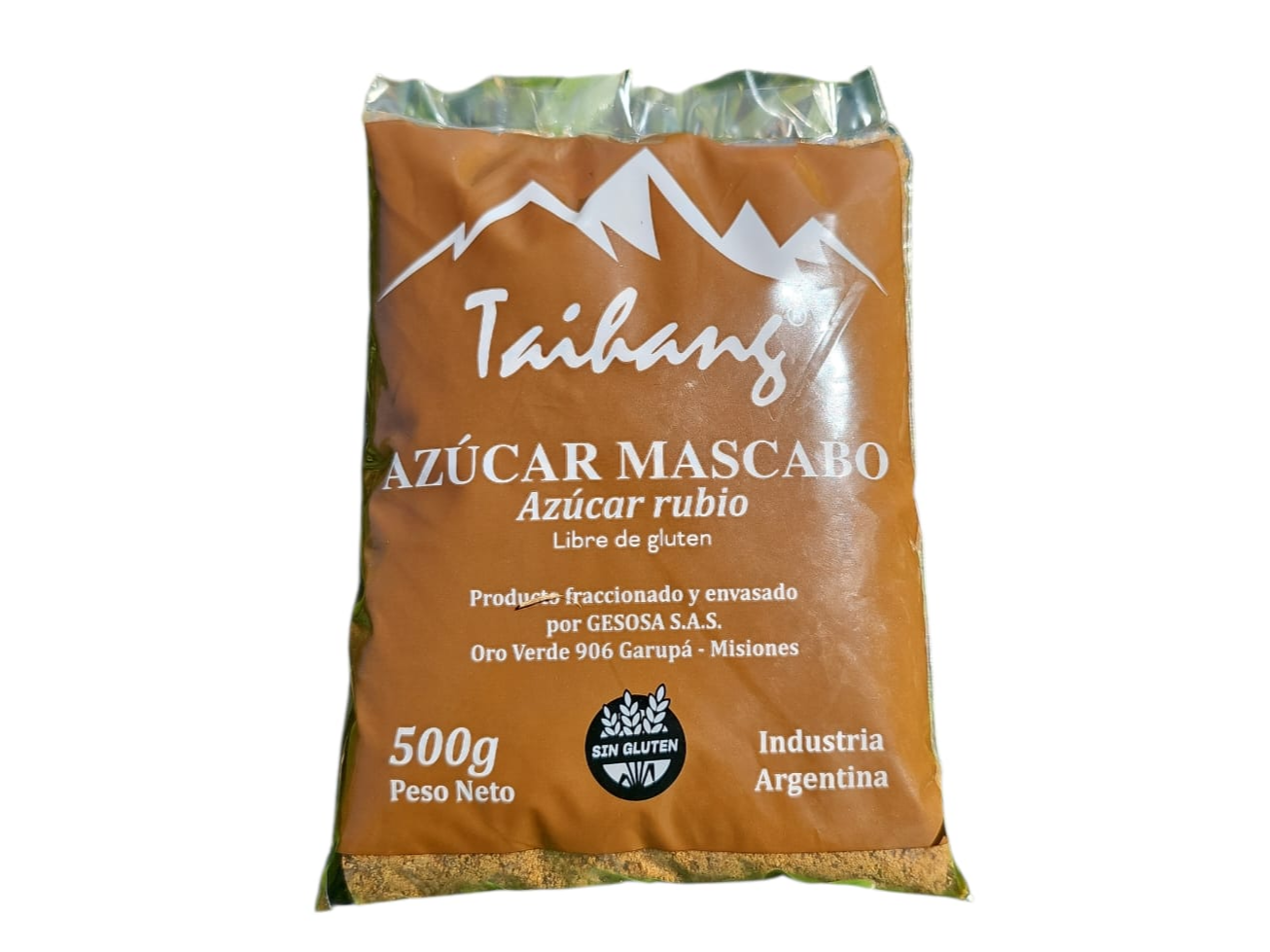 Azúcar integral Mascabo 500 gr tahiang