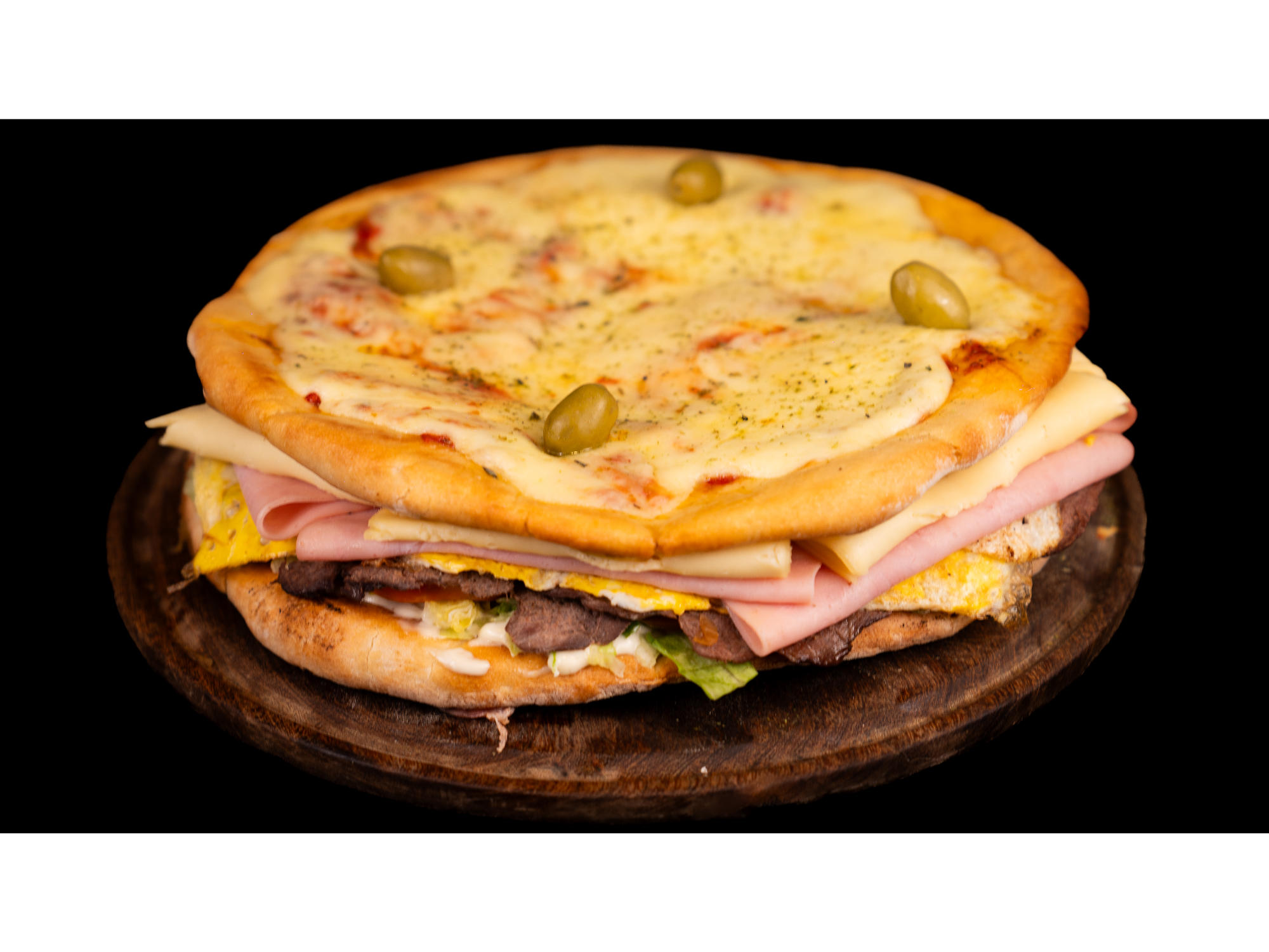 LOMO PIZZA ENTERO de lodenacholomos