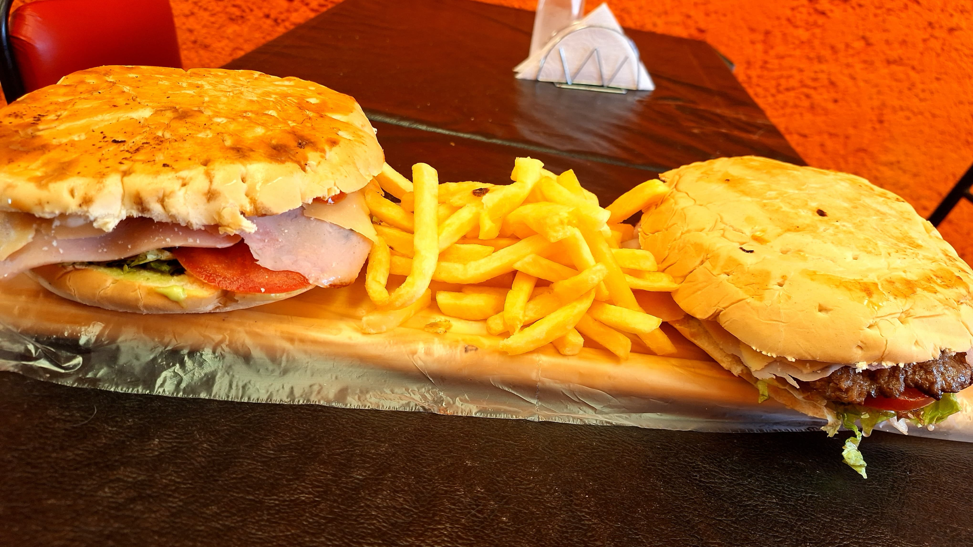 Hamburguesas grandes