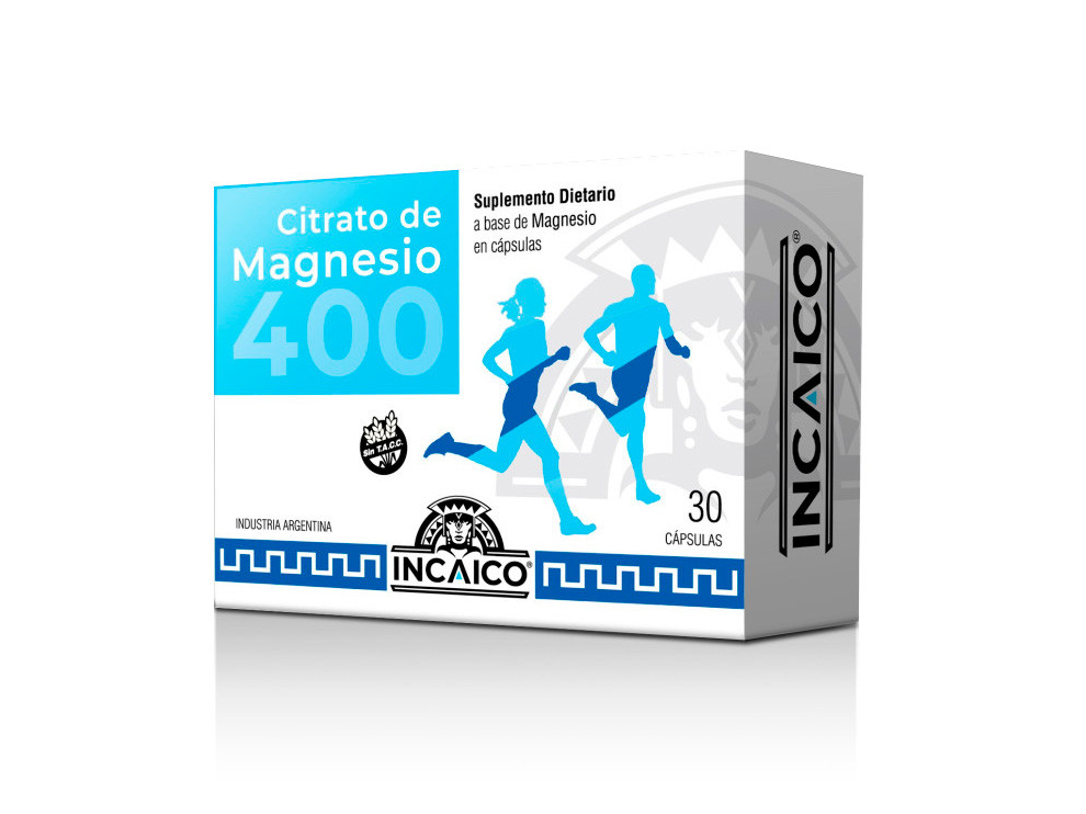 CITRATO DE MAGNESIO incaico x 30 comp.
