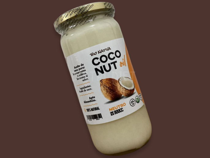 ACEITE DE COCO NEUTRO bio nativa