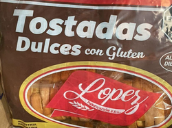 TOSTADAS CON GLUTEN 800 GR