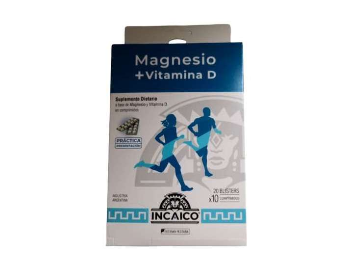BLISTERA MAGNESIO + VIT. D x 20 blis.