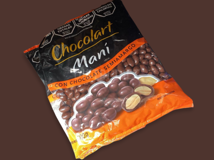 MANI EN CHOCOLATE SEMIAMARGO 500 GR