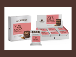 CAJA ALFAJORES DE ALMENDRA 72% CACAO