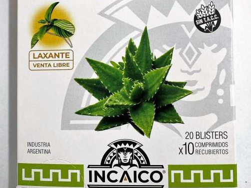 BLISTERA CASCARA SAGRADA + ALOE x 20 blis