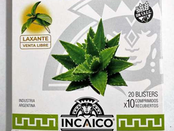 BLISTERA CASCARA SAGRADA + ALOE x 20 blis