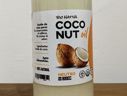 ACEITE DE COCO NEUTRO bio nativa