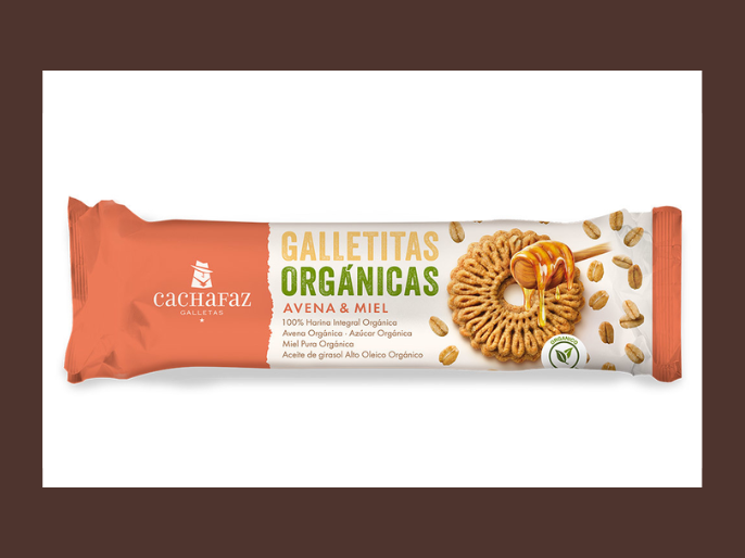 GALLETA ORGANICA MIEL Y AVENA 170 gr