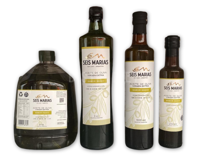 ACEITE DE OLIVA EXTRA VIRGEN SEIS MARÍAS