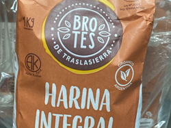 HARINA INTEGRAL ORGANICA BROTES