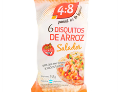 CAJA DE DISQUITOS DE ARROZ