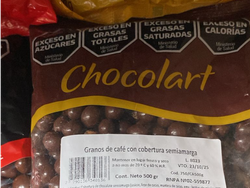 CAFE BAÑADO EN CHOCOLATE 500 GR