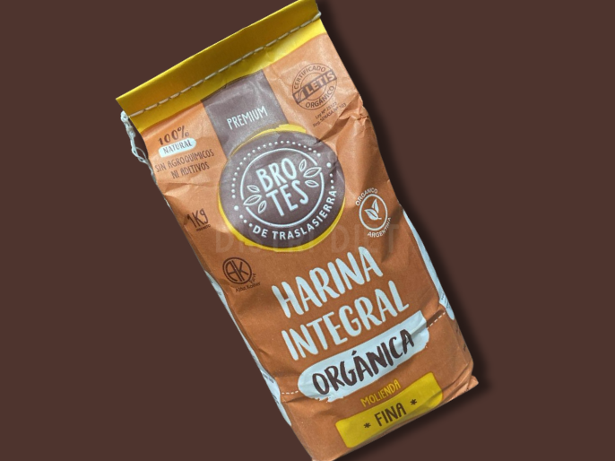 HARINA INTEGRAL ORGANICA BROTES