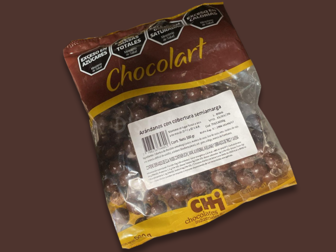 ARANDANO BAÑADO EN CHOCOLATE 500 GR