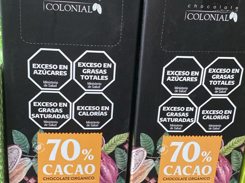 CAJA DE TABLETAS ORGANICAS 70% CACAO