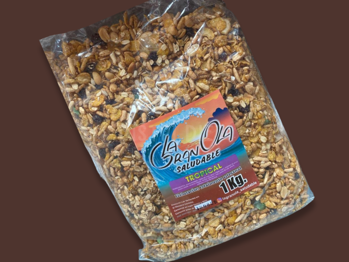 GRANOLA TROPICAL PREMIUM 1 KG