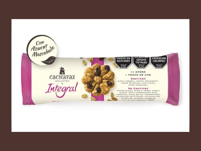 GALLETA INTEGRAL AVENA Y PASAS 225 gr