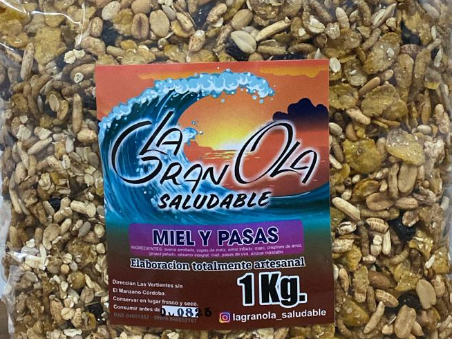 GRANOLA CON MIEL PREMIUM 1 KG